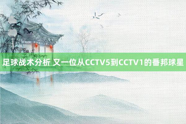 足球战术分析 又一位从CCTV5到CCTV1的番邦球星