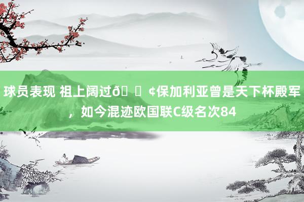 球员表现 祖上阔过😢保加利亚曾是天下杯殿军，如今混迹欧国联C级名次84