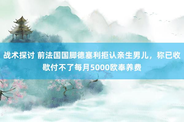 战术探讨 前法国国脚德塞利拒认亲生男儿，称已收歇付不了每月5000欧奉养费